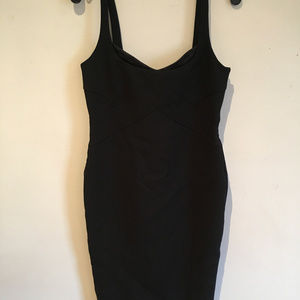 Geometric Fitted Cocktail Dress